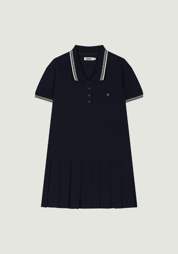 SAGE PIQUE ONE-PIECE