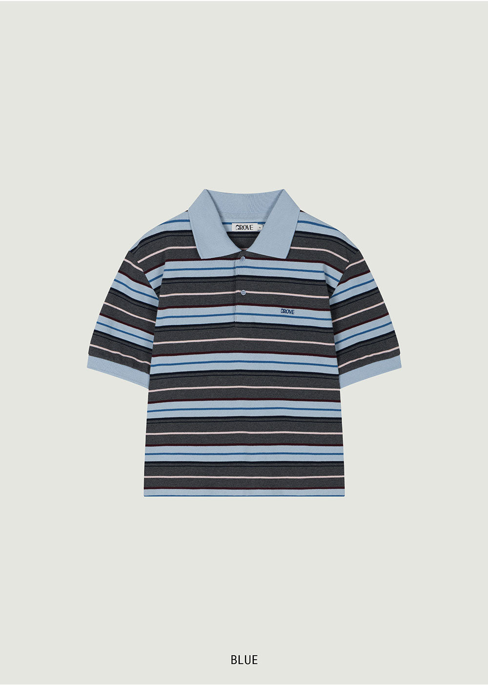 25SS CARELL STRIPE PIQUE SHIRT