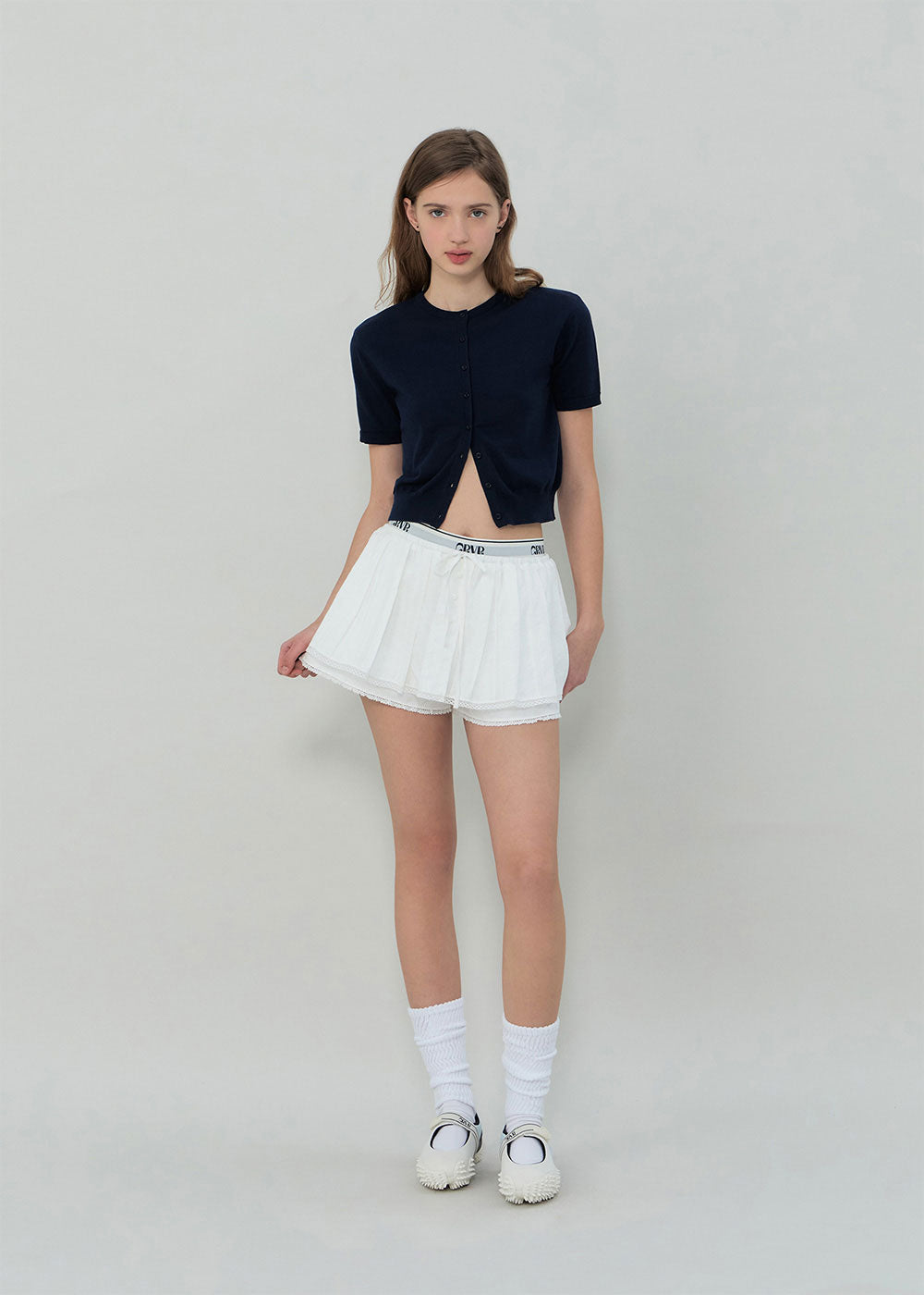 GRVB_Solid Half Ribbed Socks