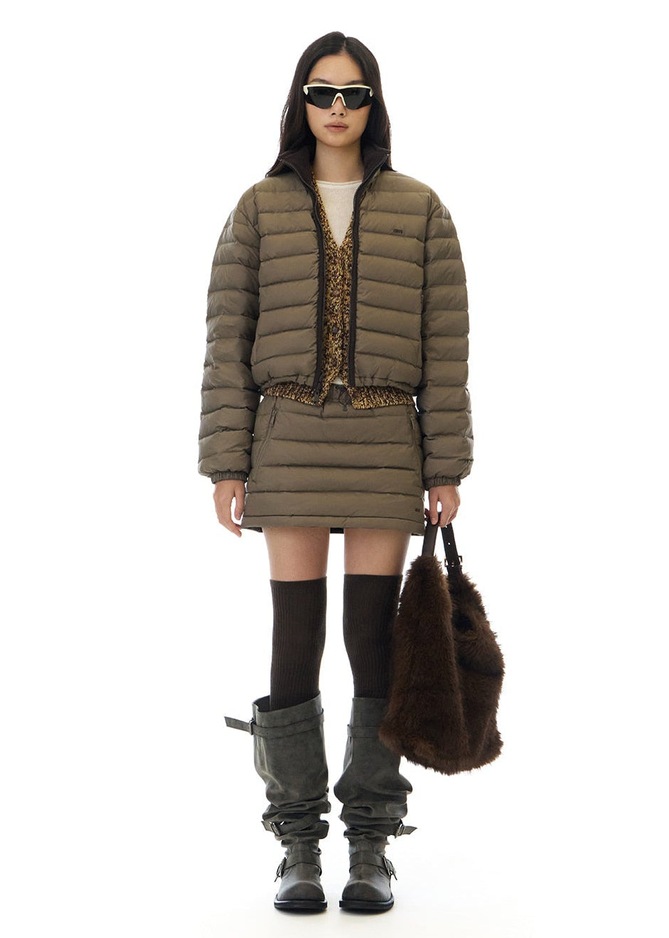 ISA REVERSIBLE DOWN JACKET