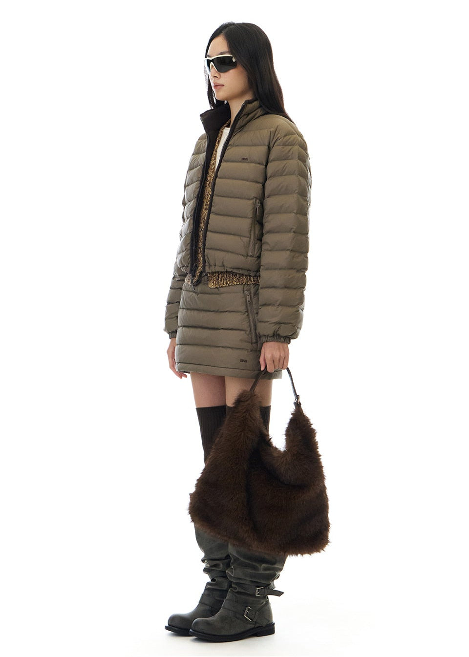 ISA REVERSIBLE DOWN JACKET