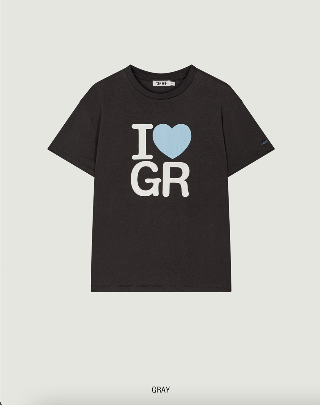 I LOVE GR T-SHIRT OVER-FIT