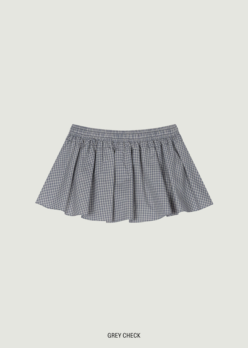 MADISON CHECK SKIRT-PANTS