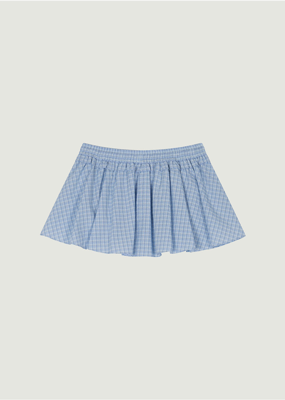 MADISON CHECK SKIRT-PANTS