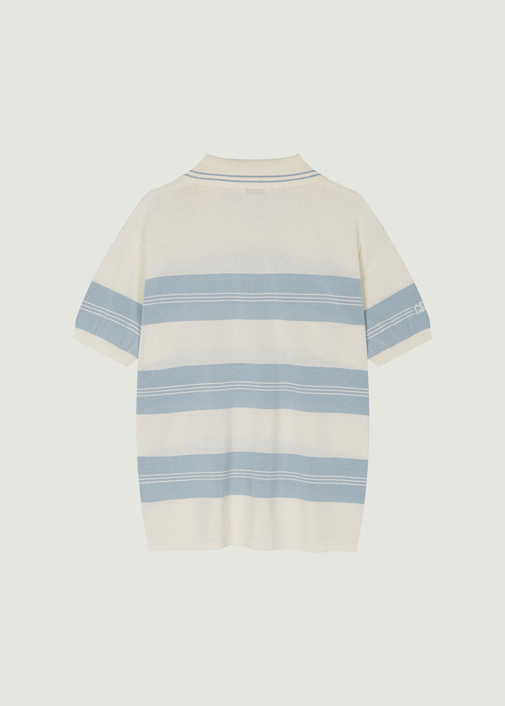 ELFIN STRIPE COLLAR KNIT