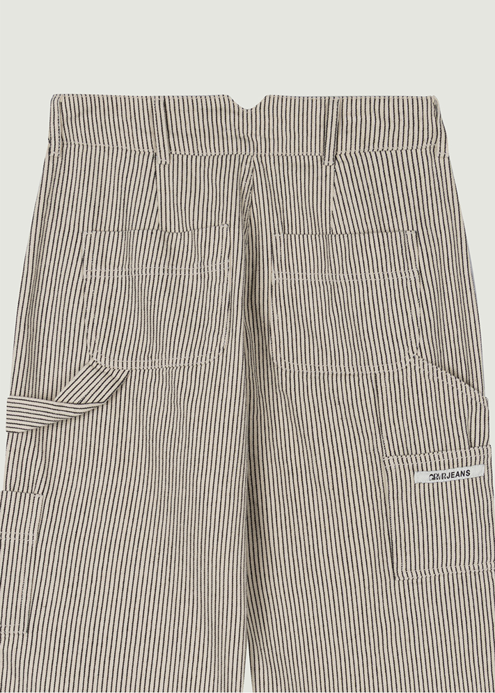 CORA STRIPE WORK PANTS