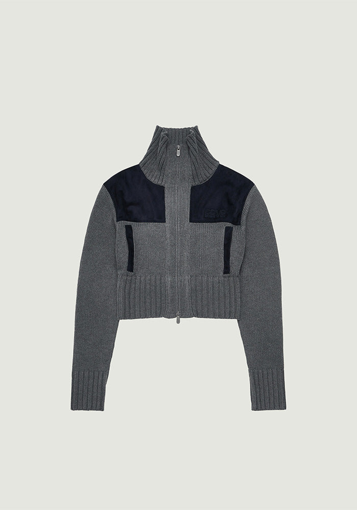 RIO KNIT TURTLENECK JACKET