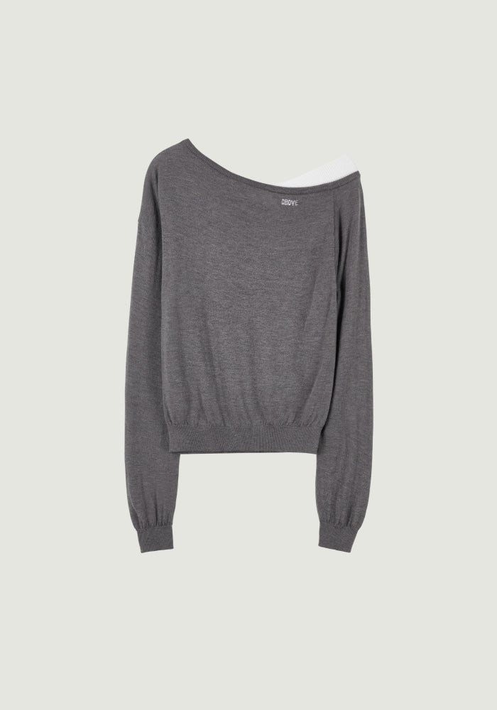26FW EDEN COMBI KNIT(発送予定:10月中旬~)