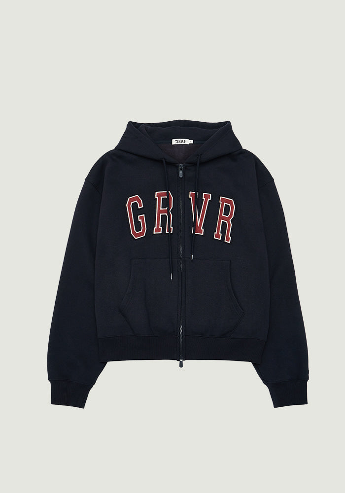 GRVR OVER HOODIE ZIP-UP
