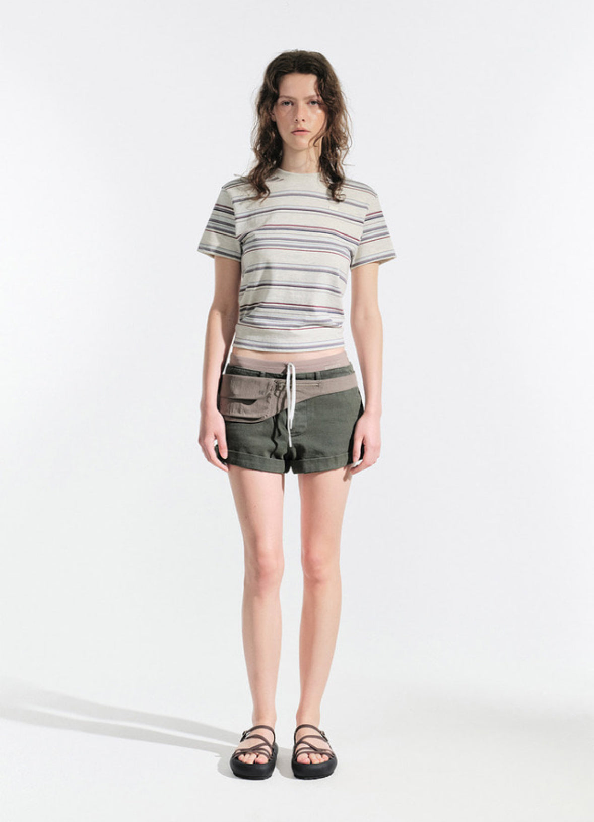 SOL STRIPE T-SHIRT