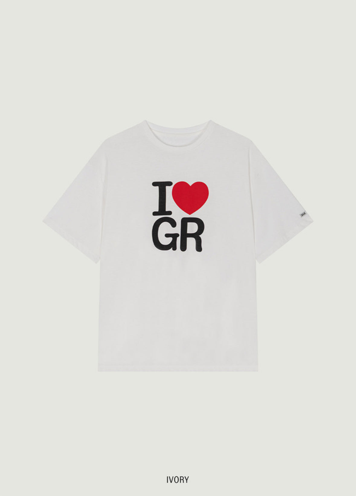 I LOVE GR T-SHIRT
