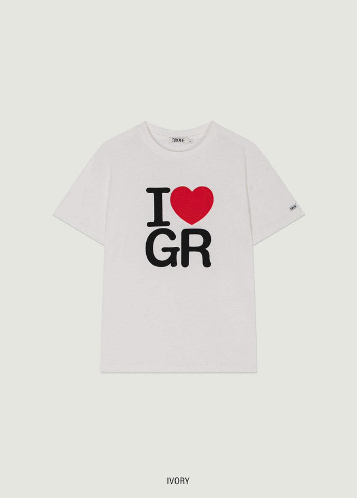 I LOVE GR T-SHIRT OVER-FIT
