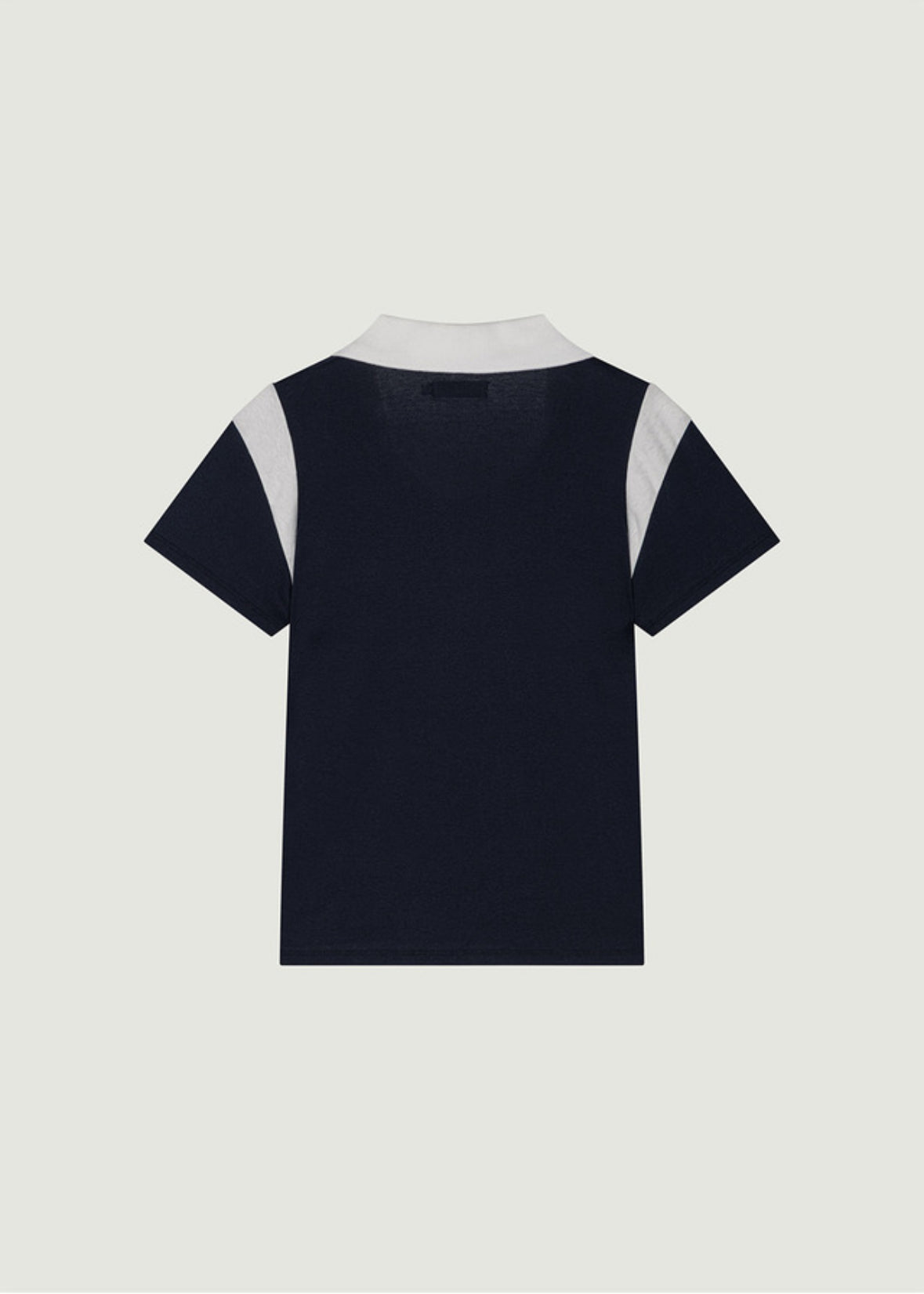ELA U-NECK COLLAR T-SHIRT