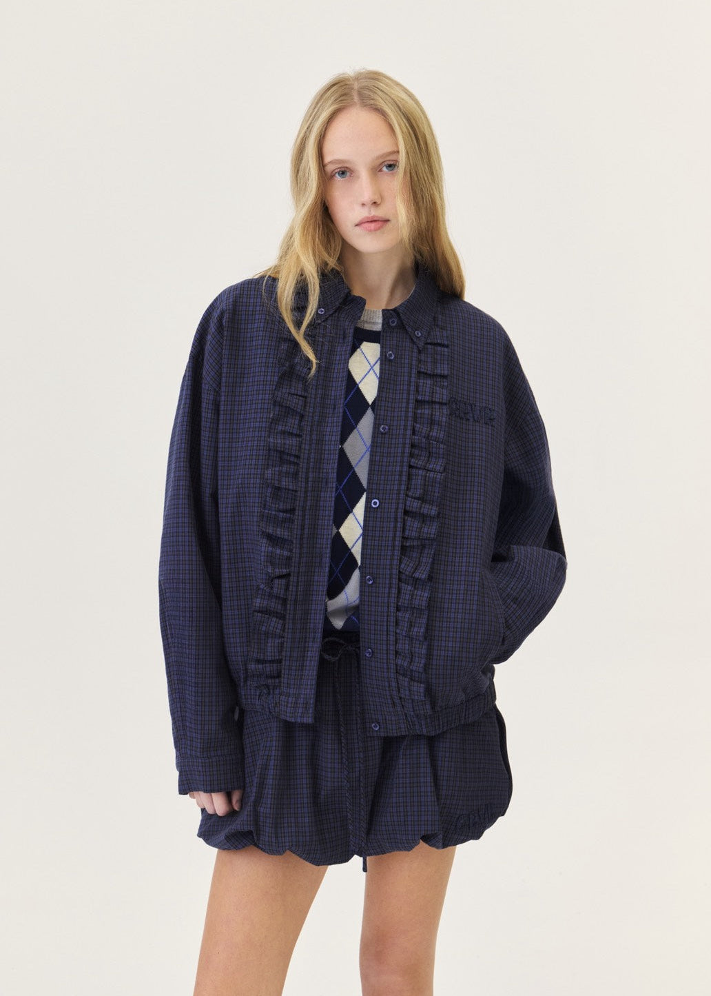 TOVE CHECK JACKET
