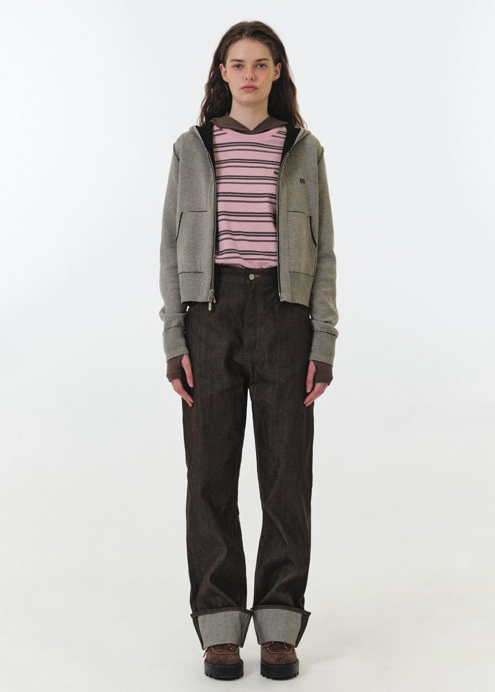 ANYA OVER HOODIE ZIP-UP