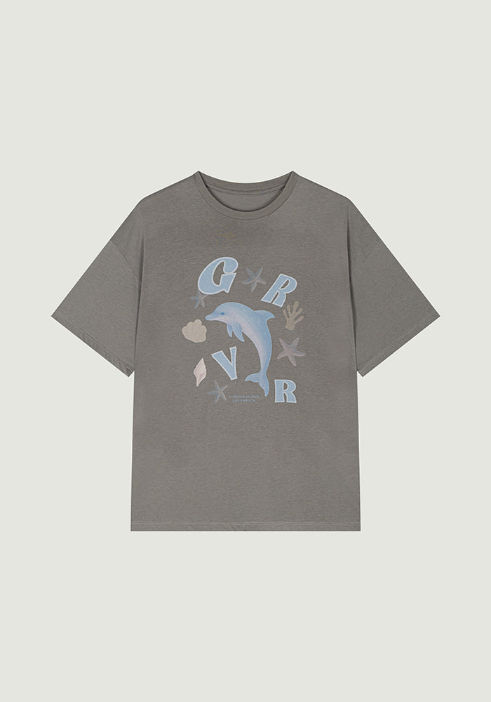 ALOHA DOLPINE T-SHIRT