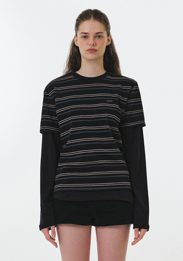 CLARA STRIPE H/S T-SHIRT