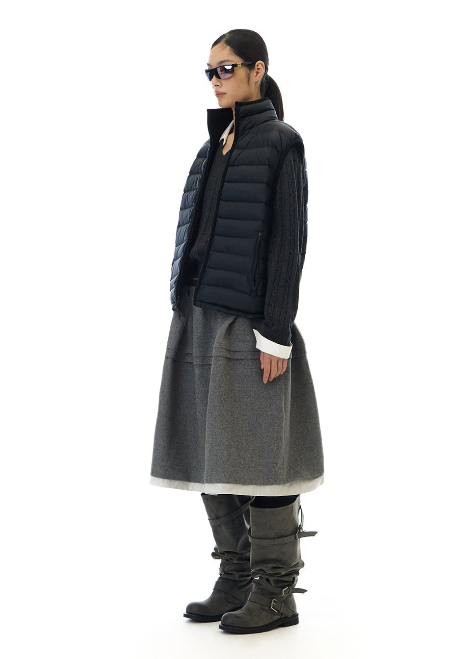 ISA REVERSIBLE DOWN VEST