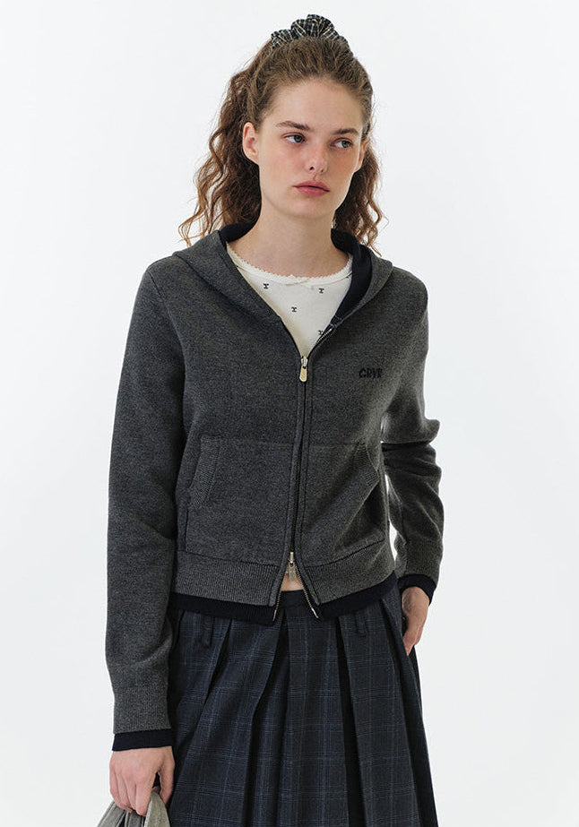 ANYA OVER HOODIE ZIP-UP