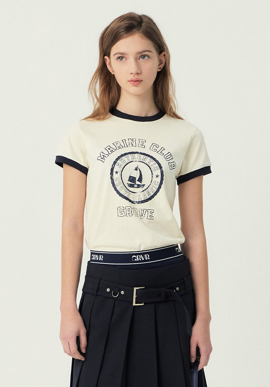 GROVE MARINE RINGER T-SHIRT