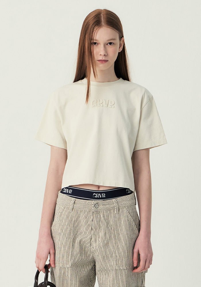 GRVR APPLIQUE T-SHIRT
