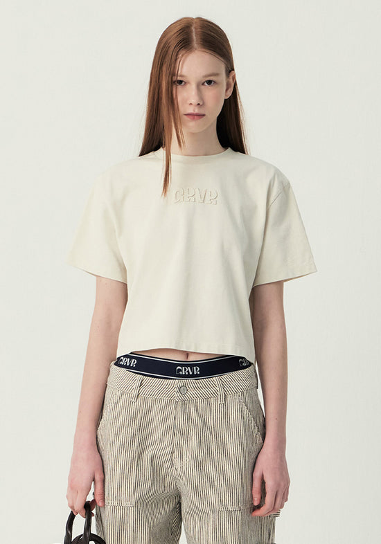 GRVR APPLIQUE T-SHIRT