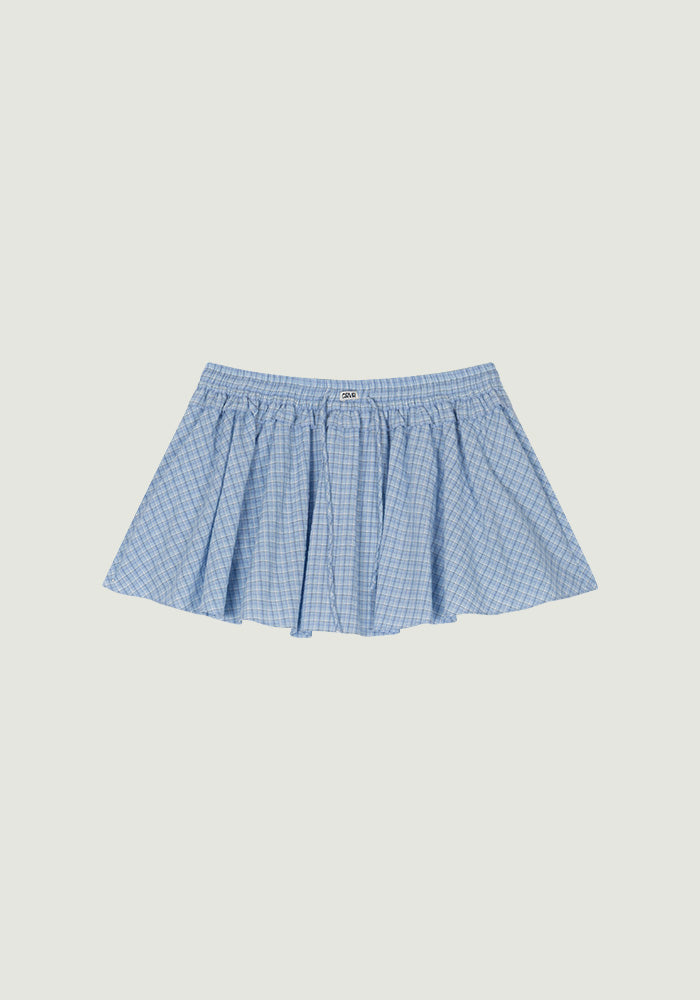 MADISON CHECK SKIRT-PANTS