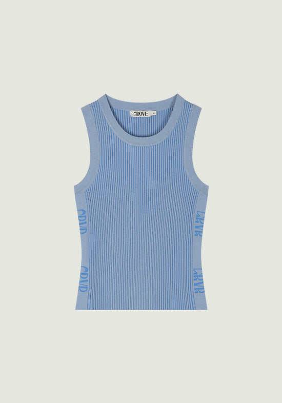 REMI RIB SLEEVELESS KNIT
