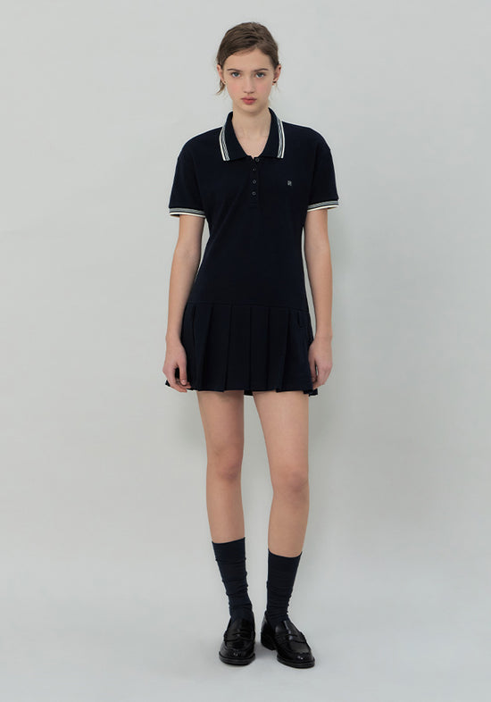 SAGE PIQUE ONE-PIECE