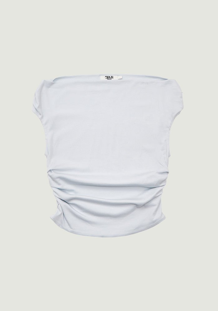 CLOUD OFF-SHOULDER T-SHIRT