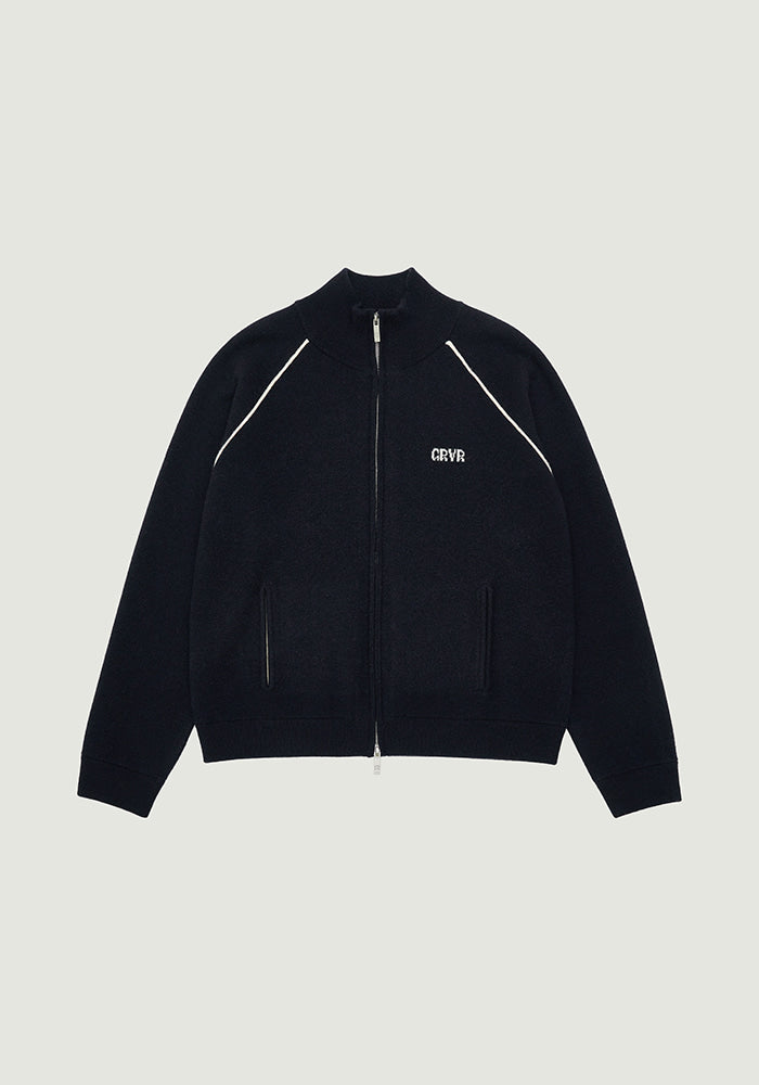 MAREN KNIT ZIP-UP