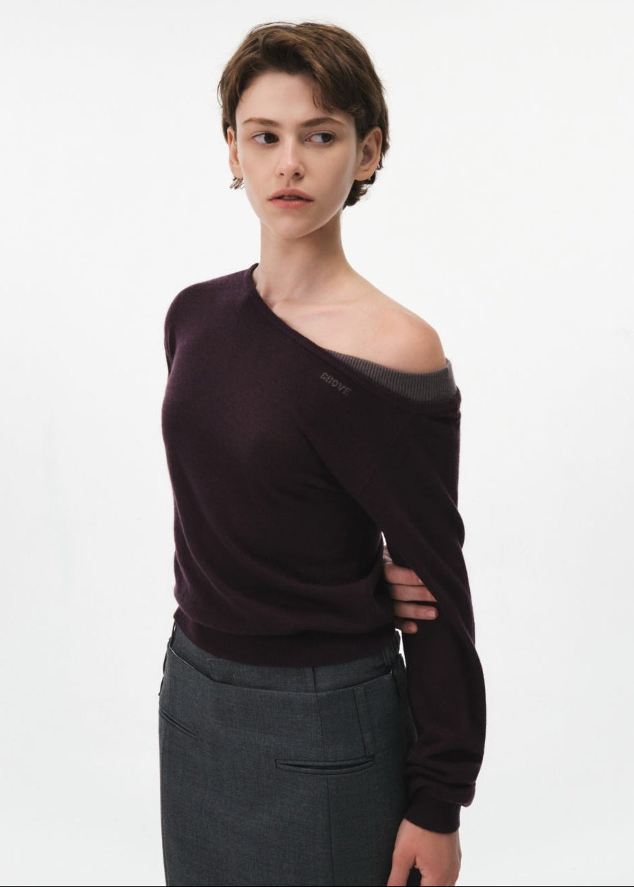 26FW EDEN COMBI KNIT（発送予定：10月中旬~）