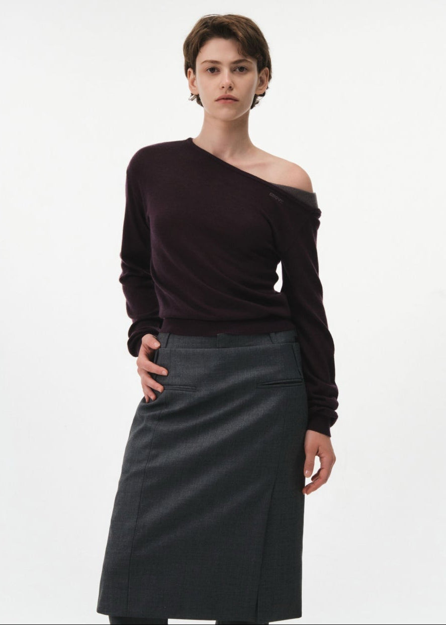 26FW EDEN COMBI KNIT（発送予定：10月中旬~）