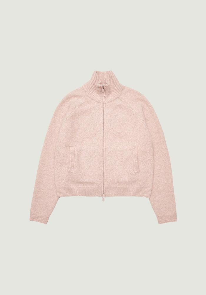 HUG KNIT ZIP-UP