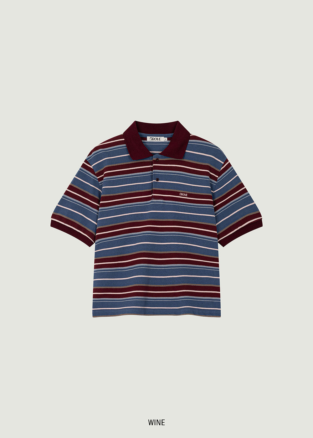 25SS CARELL STRIPE PIQUE SHIRT