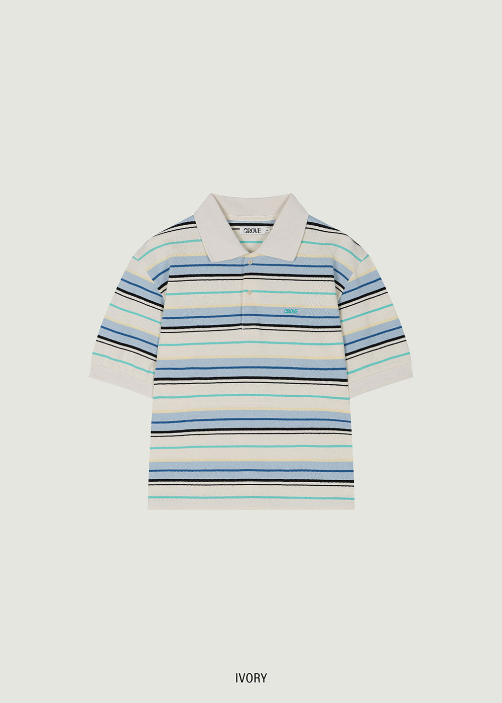 25SS CARELL STRIPE PIQUE SHIRT