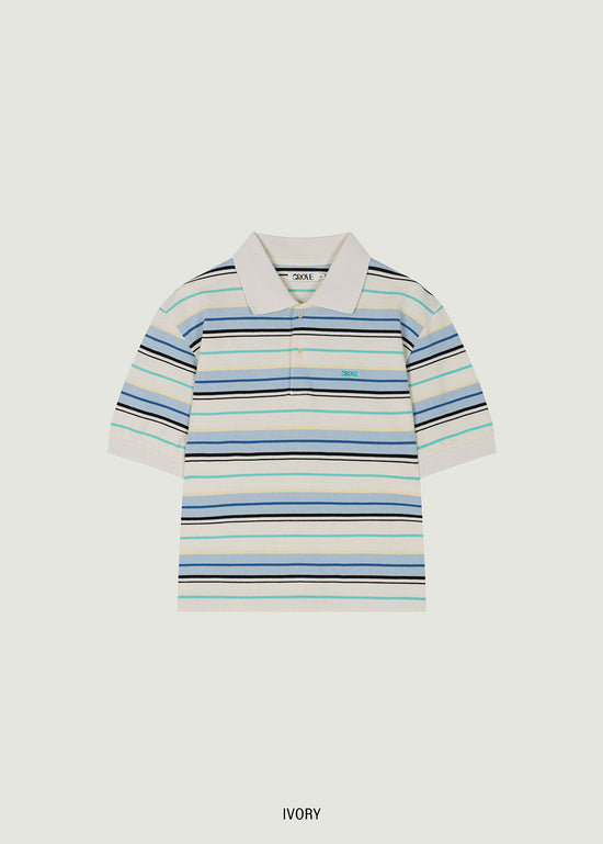25SS CARELL STRIPE PIQUE SHIRT