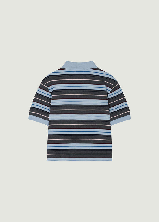 25SS CARELL STRIPE PIQUE SHIRT
