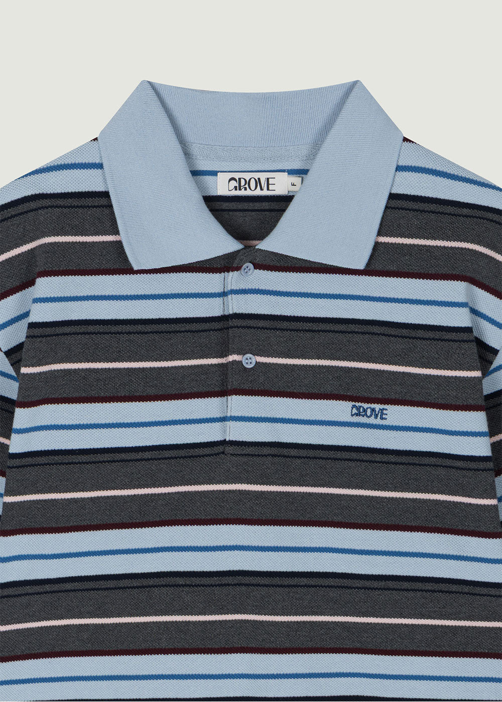 25SS CARELL STRIPE PIQUE SHIRT