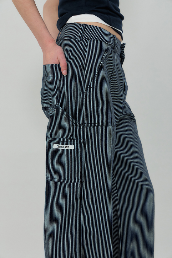CORA STRIPE WORK PANTS