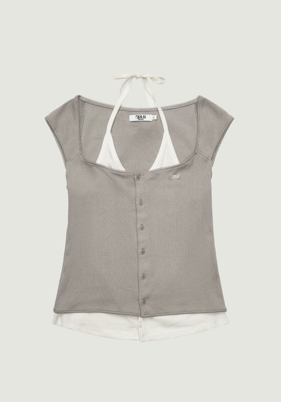 MAGARET HALTER H/S T-SHIRT