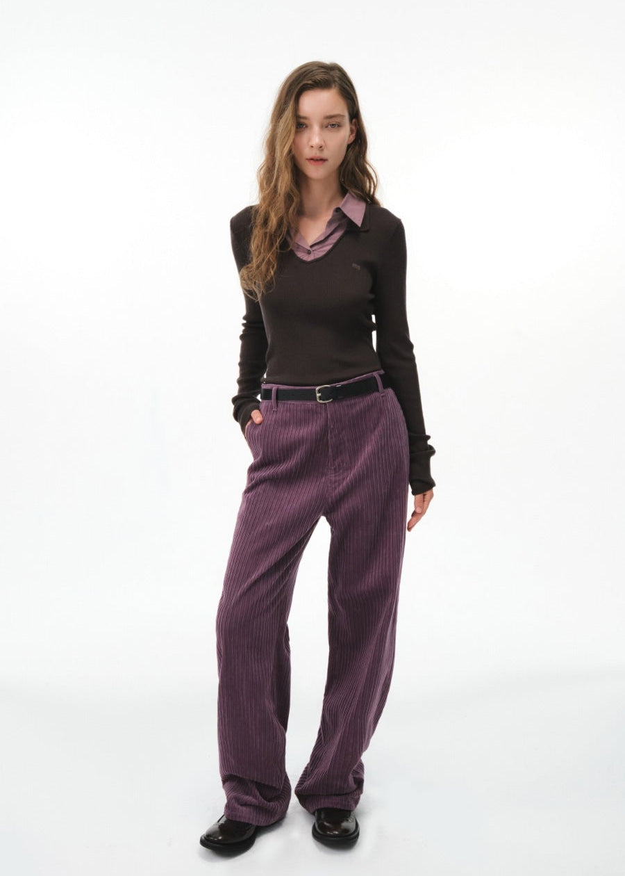 LEONIE LAYERED COLLAR KNIT