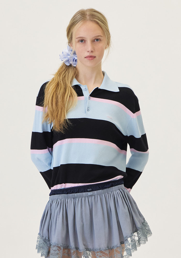 GWEN COLLAR KNIT