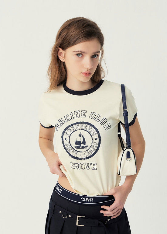 GROVE MARINE RINGER T-SHIRT