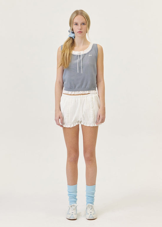 LEAF SLEEVELESS