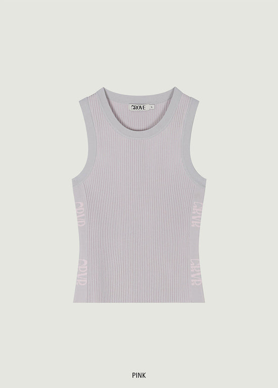 REMI RIB SLEEVELESS KNIT