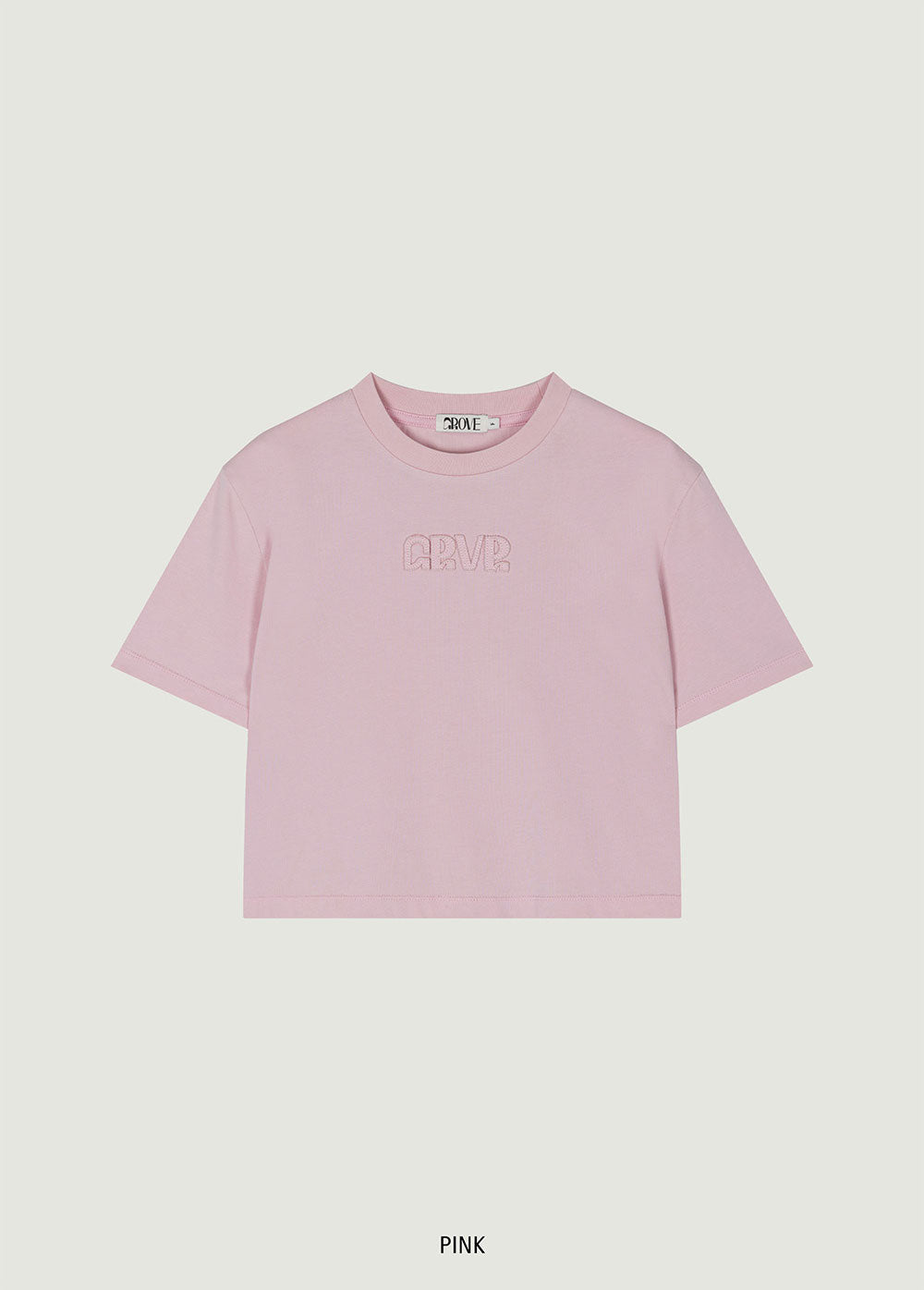 GRVR APPLIQUE T-SHIRT
