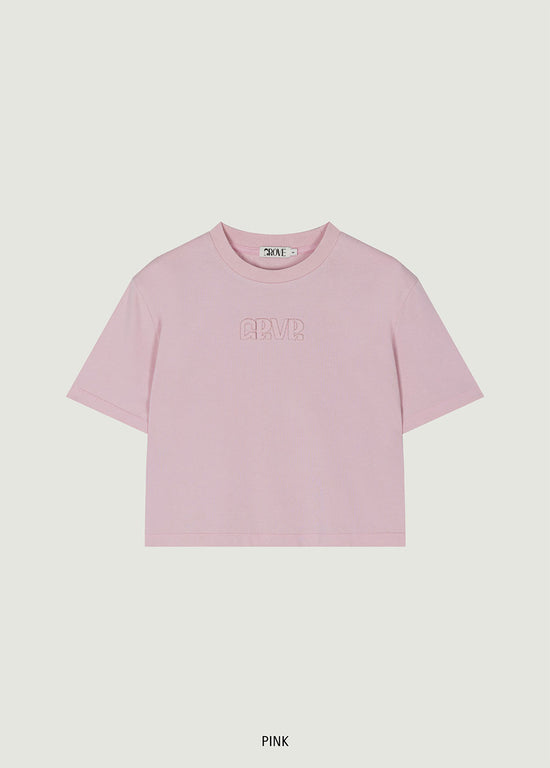 GRVR APPLIQUE T-SHIRT