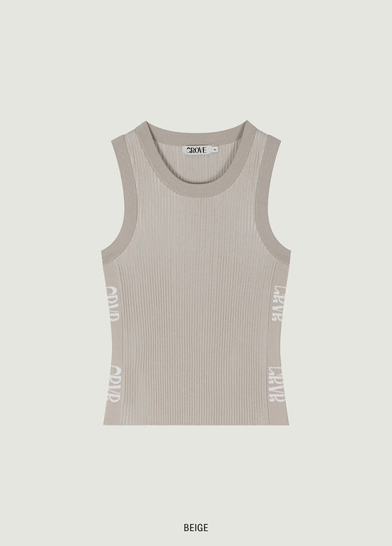 REMI RIB SLEEVELESS KNIT