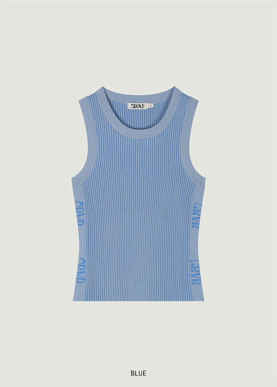 REMI RIB SLEEVELESS KNIT